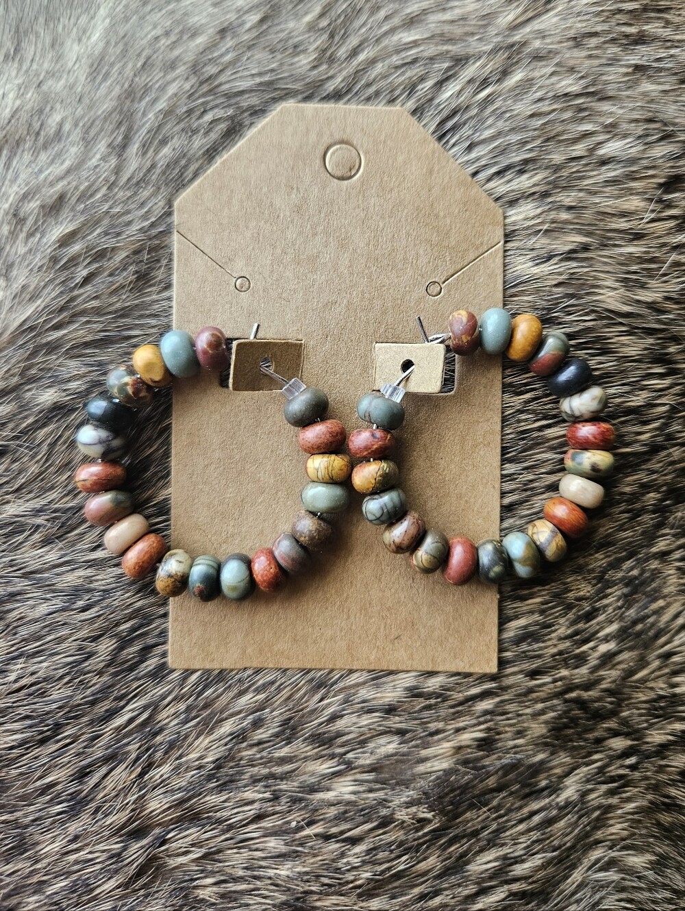 Picasso Jasper Hoops 💫 Handmade